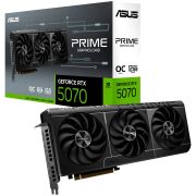 Видеокарта ASUS PRIME-RTX5070-O12G, 12Gb GDDR7, 192-bit, Cuda Core 6144, HDMI, DP, BOX