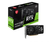 Видеокарта MSI GeForce RTX 3050 VENTUS 2X 6G OC, 6G GDDR6 96-bit 2xHDMI DP