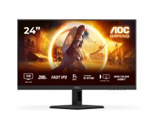 Монитор Игровой 23,8" AOC 24G4HRE/01 IPS 1920x1080 200Hz 0.5ms 300cd/m 1000:1 2xHDMI DP 2x2W Черный