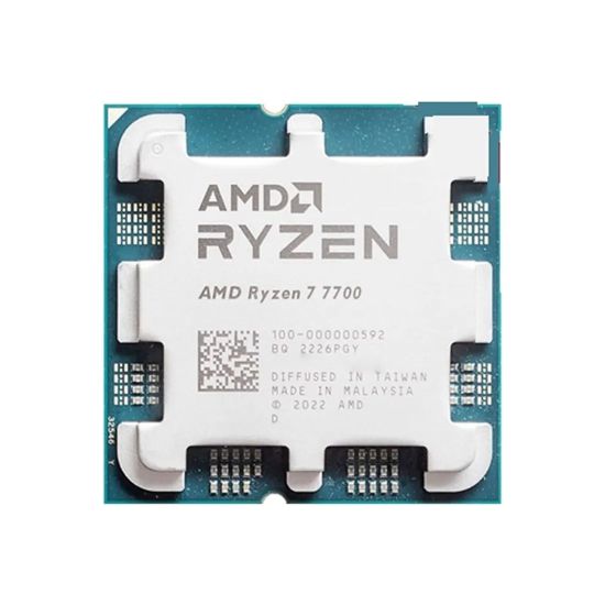 Процессор AMD Ryzen 7 7700 3,8Гц (5,3ГГцTurbo) Zen 3 8/16  8MB L2 32MB L3 65W AM5 100-000000592 OEM