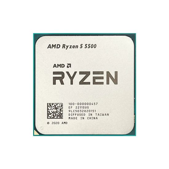 Процессор AMD Ryzen 5 5500 3,6Гц (4,2ГГц Turbo) AM4 7nm 6/12 3Mb L3 16Mb 65W OEM