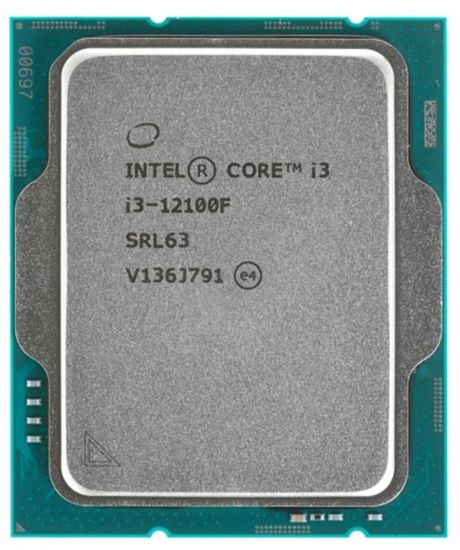 Процессор CPU S-1700 Intel Core i3 12100F TRAY 
